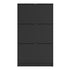Shoes Shoe cabinet w. 3 tilting doors and 1 layer